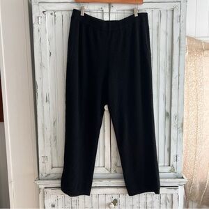 NAADAM 100% Cashmere Black Ankle Pants $198